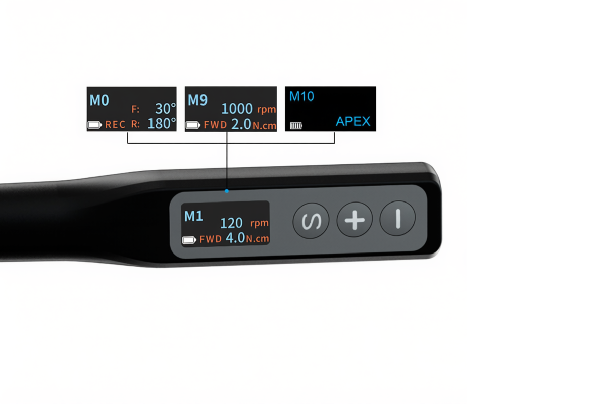 KOMFORT SMART SYNC Endo Motor with Apex Locator