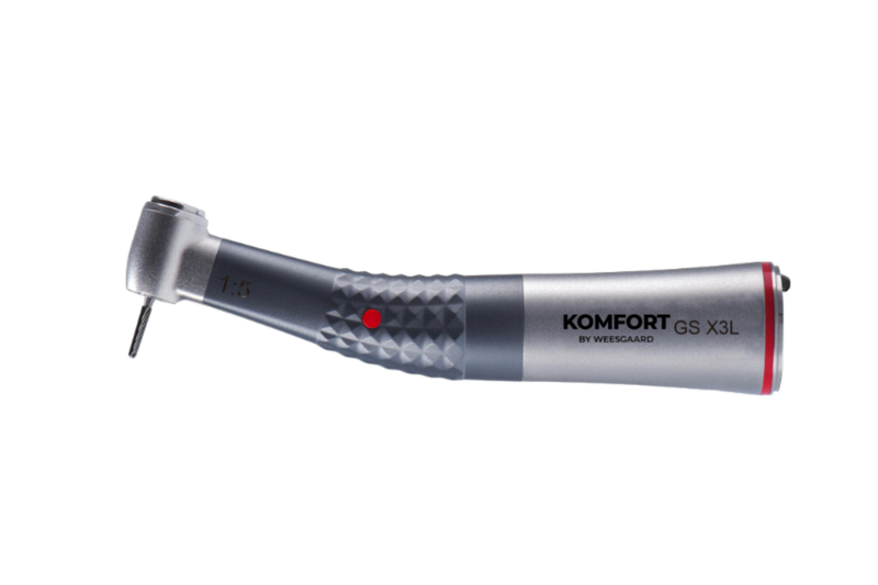 Komfort contra-angle 1:5 red