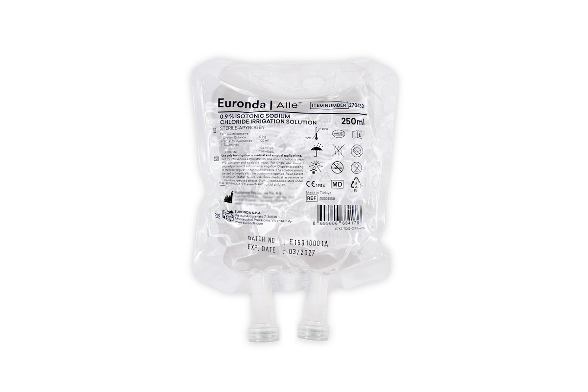 Komfort rinse aid sodium chloride, 20 x 250 ml bags - New
