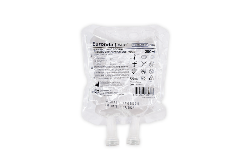Komfort rinse aid sodium chloride, 20 x 250 ml bags - New