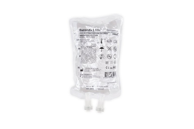 Komfort rinse aid sodium chloride, 15x 500 ml bags, New