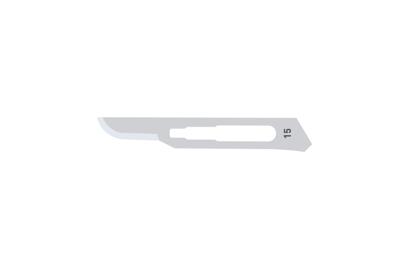 Scalpel blades no. 15, pack of 100