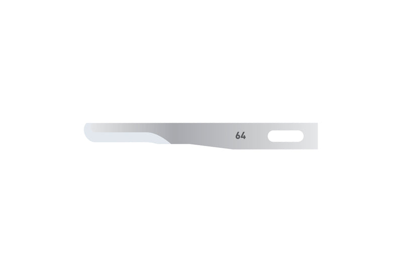 Micro scalpel blades no. 64, pack of 25