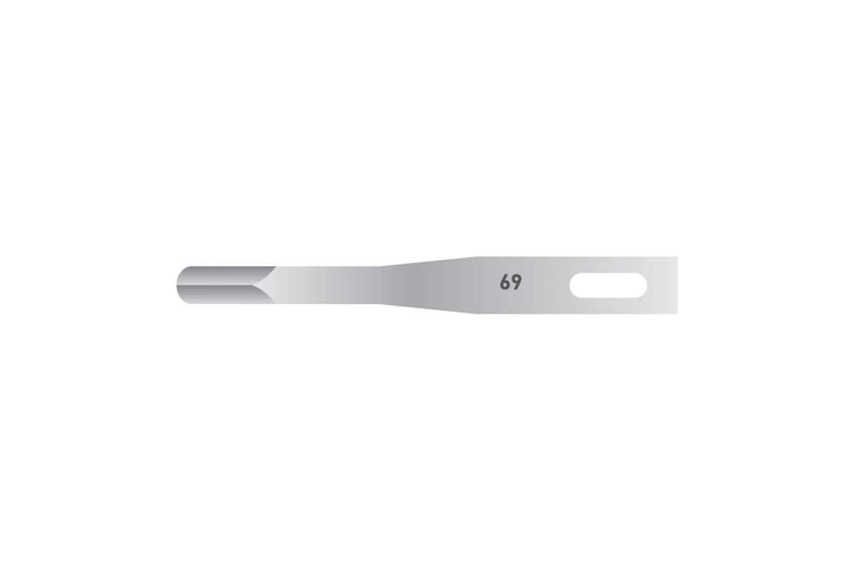 Micro scalpel blades no. 69, pack of 25