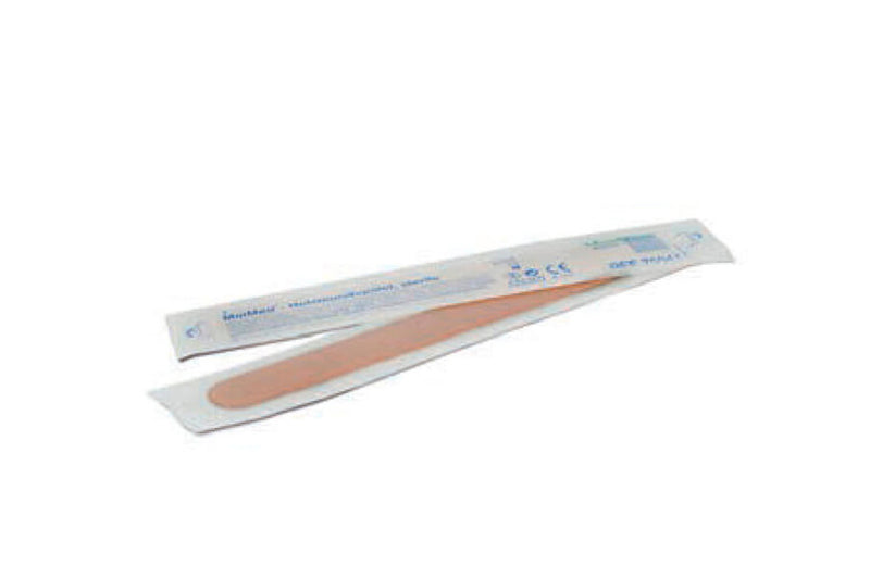 Sterile 15 cm wooden tongue depressor, pack of 100
