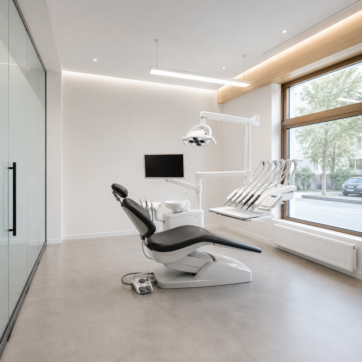 Komfort dental clinic praxis room