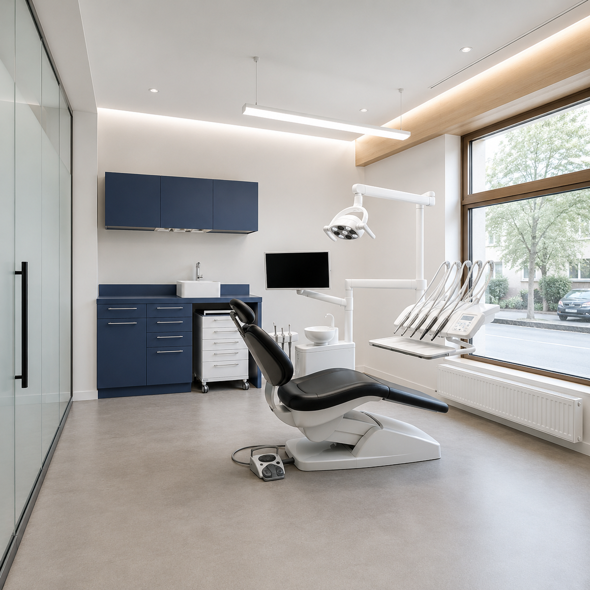 Komfort dental clinic praxis room