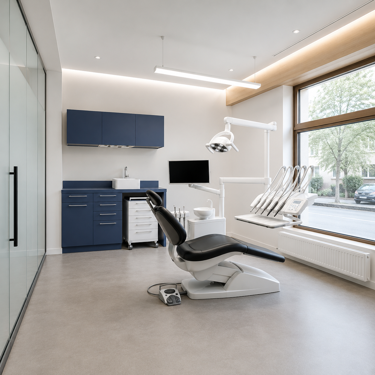 Komfort dental clinic praxis room