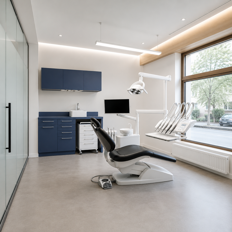 Komfort dental clinic praxis room