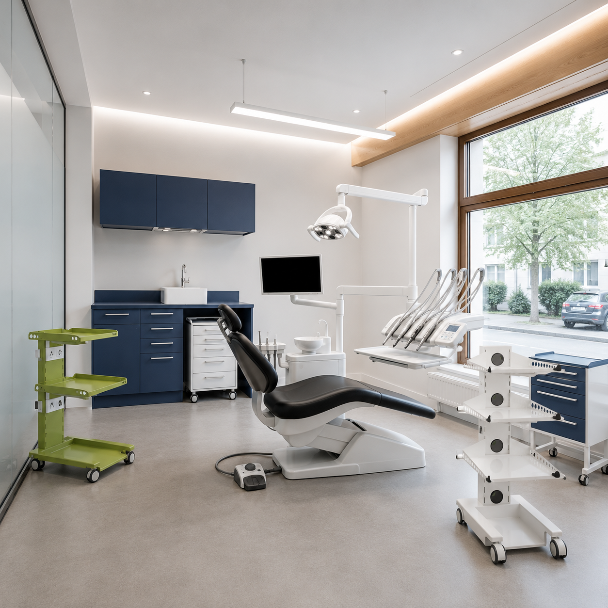 Komfort dental clinic praxis room