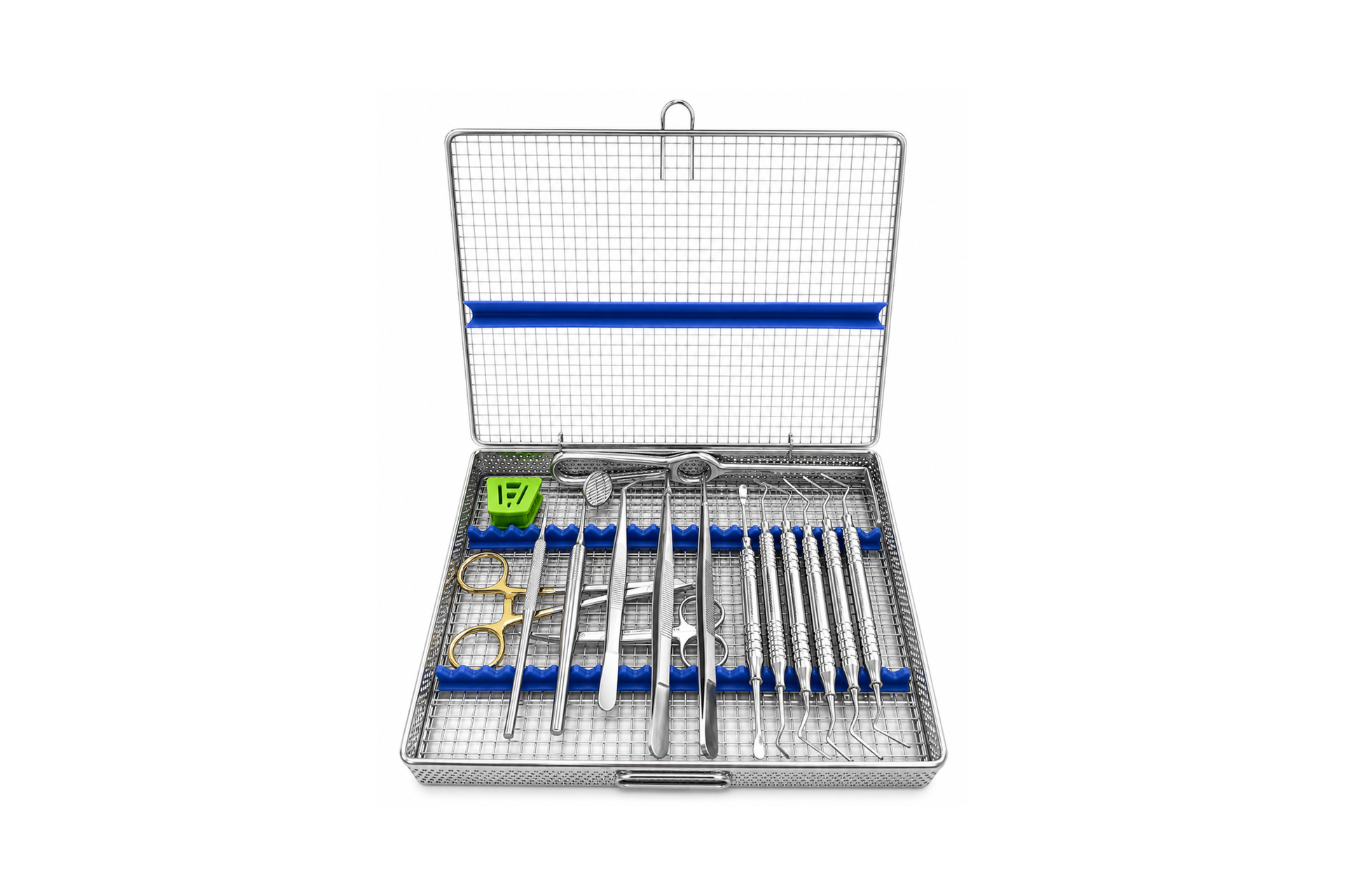 KOMFORT Surgical Instruments in Wash Tray