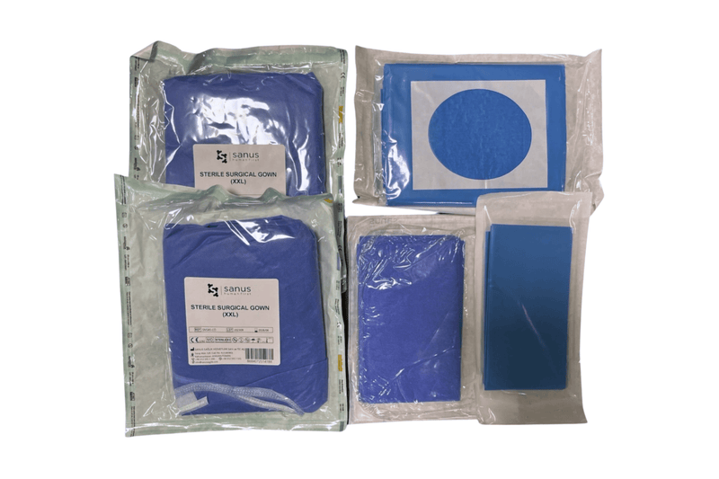Surgical set, pack of 5