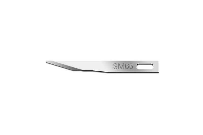 Micro scalpel blades no. 65, pack of 25