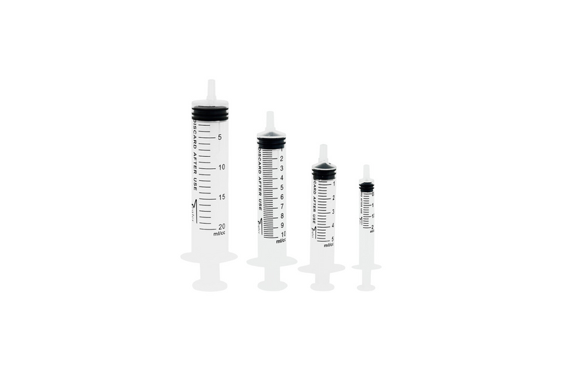 Komfort Sterile irrigation syringes with Luer fitting