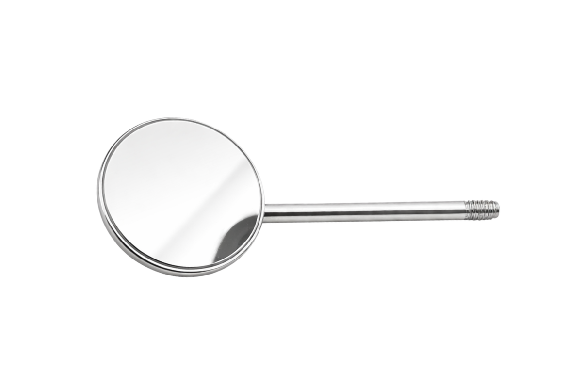 Komfort Mouth mirrors classic 4 plane, pack of 12
