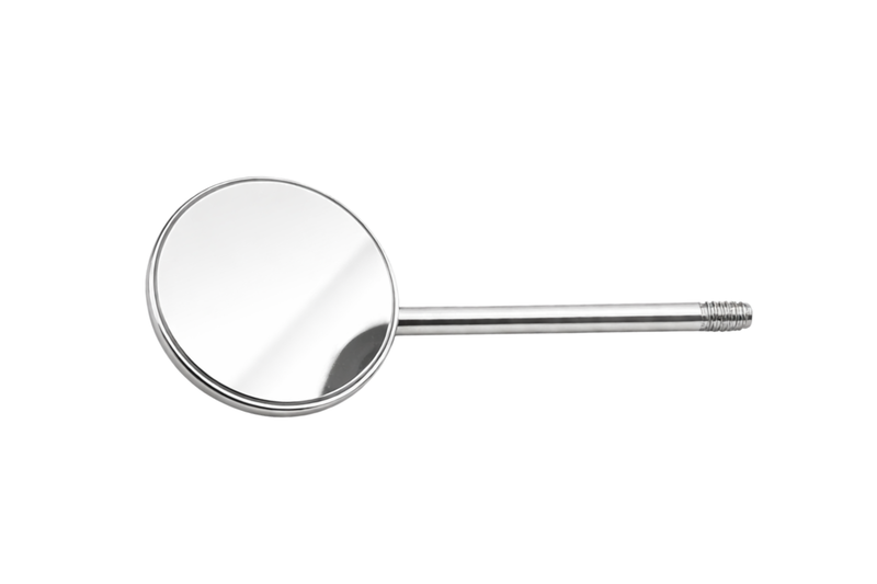 Komfort Mouth mirrors classic 4 plane, pack of 12
